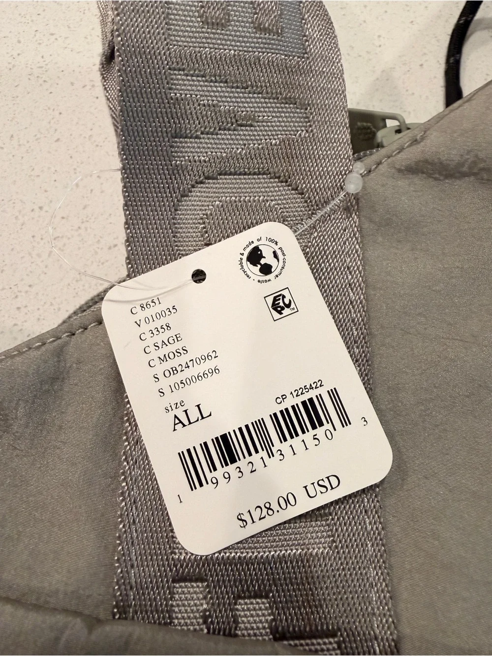 NWT FP Movement All You Need Convertible Carryall -Sage
